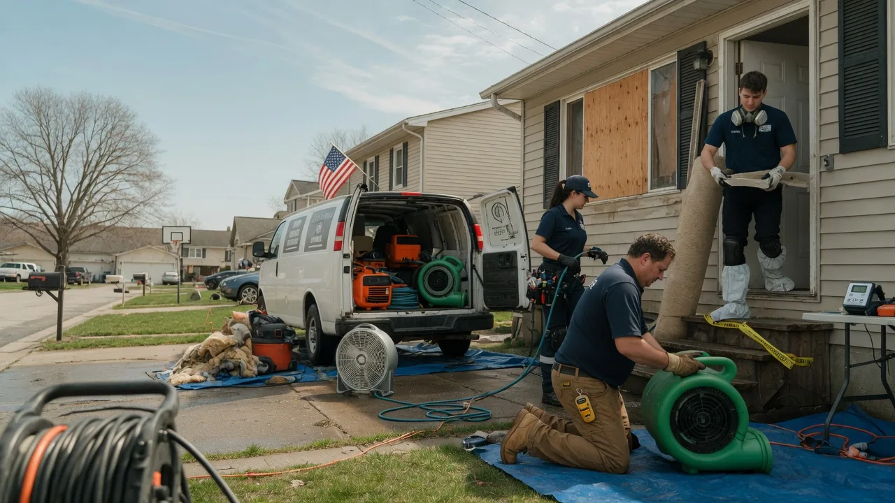 Water Damage Restoration in White Lake, SD near me